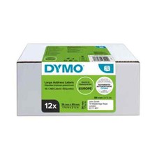 Image of Genuine Dymo Labels for the Labelwriter LW, 450, 550, 4XL, 5XL, TURBO series