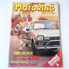 Motoring Reporter Australian Monthly Car Magazine No 107 May/June 1981