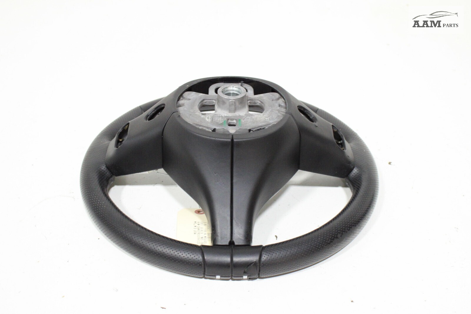 2014-2020 MASERATI GHIBLI M157 FRONT LEFT DRIVER STEERING RING LEATHER BLACK OEM