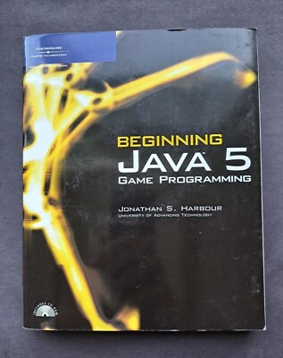 BEGINNING JAVA 5 GAME PROGRAMMING By Jonathan S. Harbour  NEW - unused