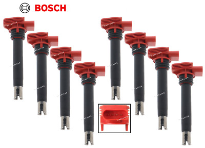 Ignition Coil 8pcs OEM for Audi 4.2L V8 / A6 A8 Quattro / Q7 R8 S5