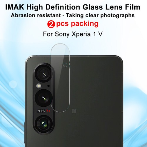 For Sony Xperia 1 V /10 V IMAK High Definition Glass Lens Film Camera Protector - Picture 12 of 23
