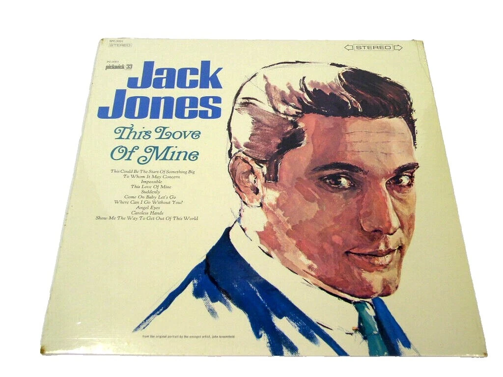Jack Jones discos de vinilo Pop