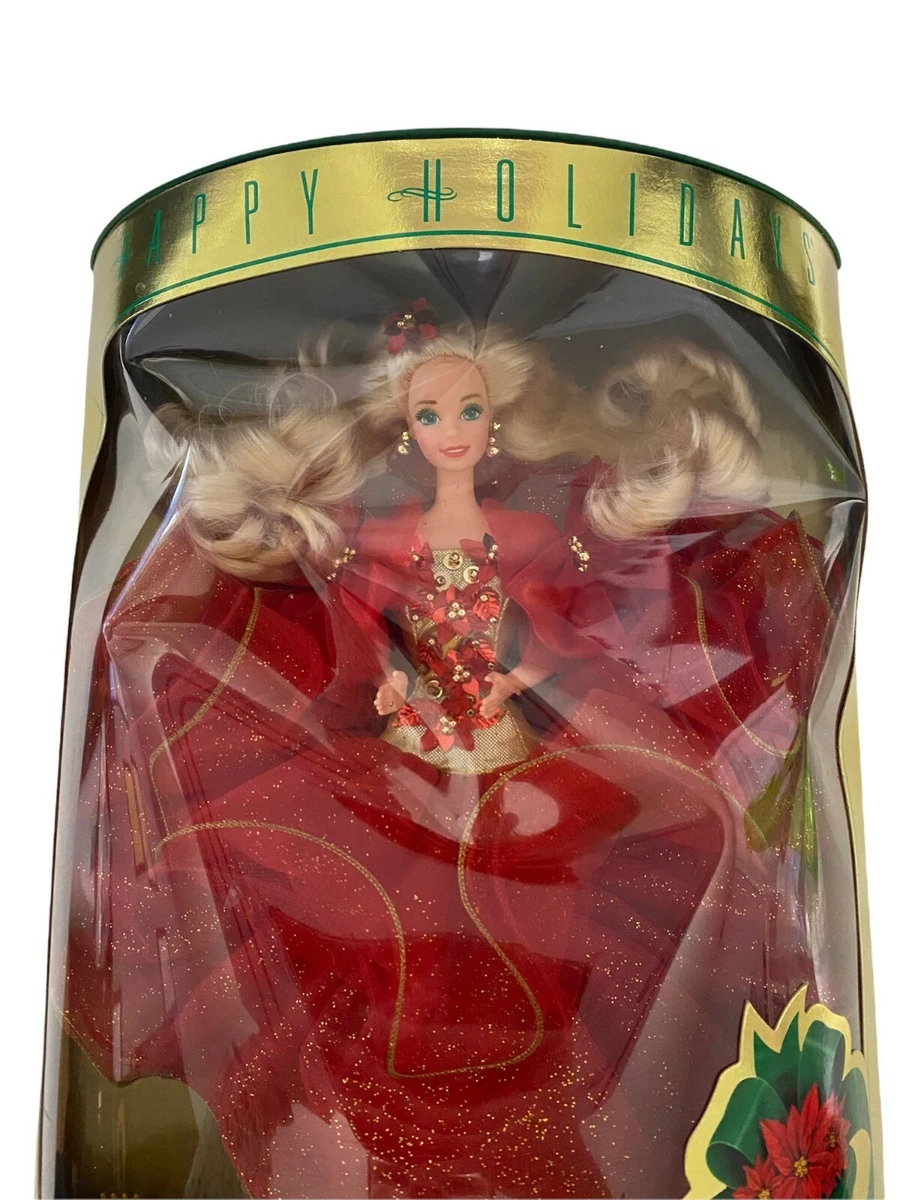 1993 BARBIE HAPPY HOLIDAYS SPECIAL EDITION DOLL IN ORIGINAL
