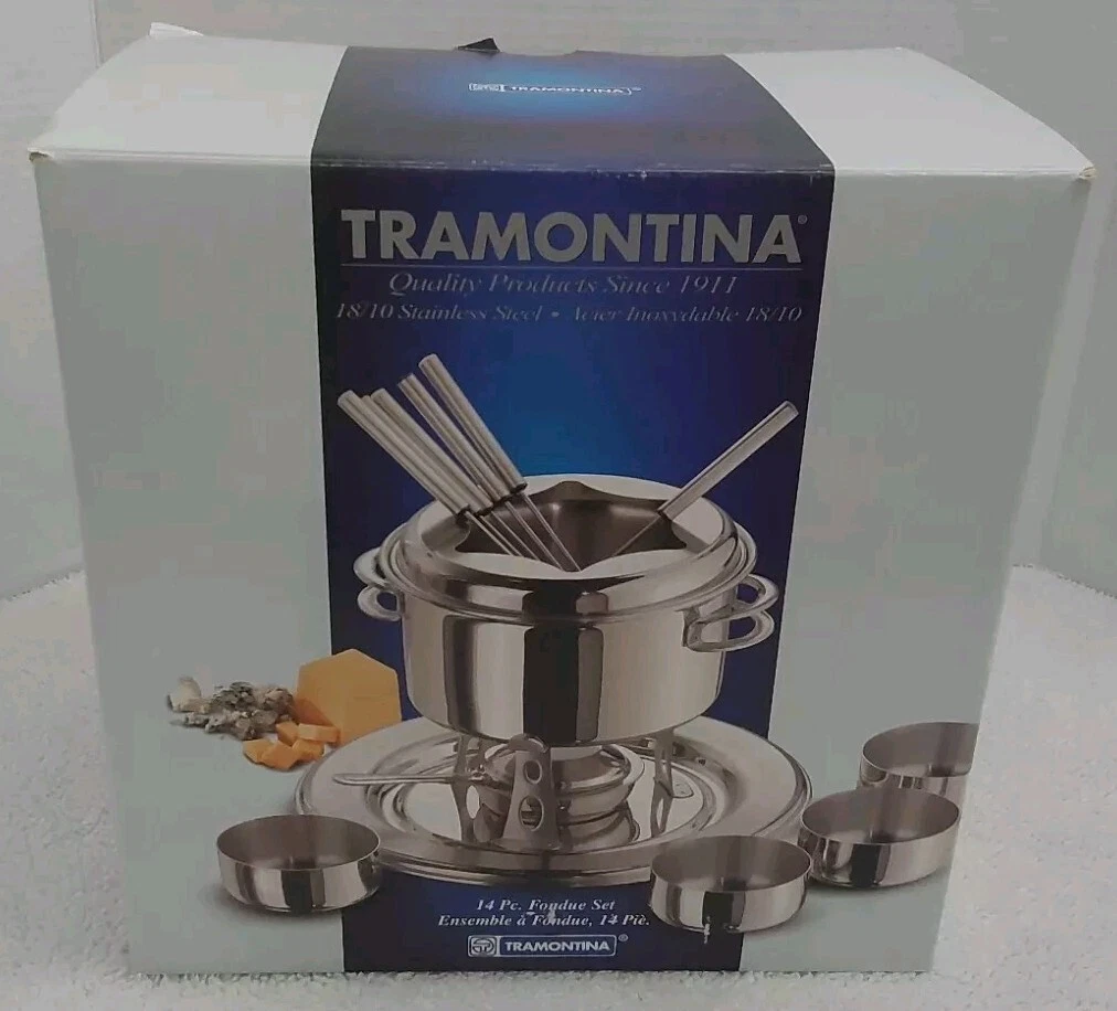 Tramontina 14 Pc. Fondue Set 18/10 Stainless Steel Model: 80205/504
Opens in a new window or tab