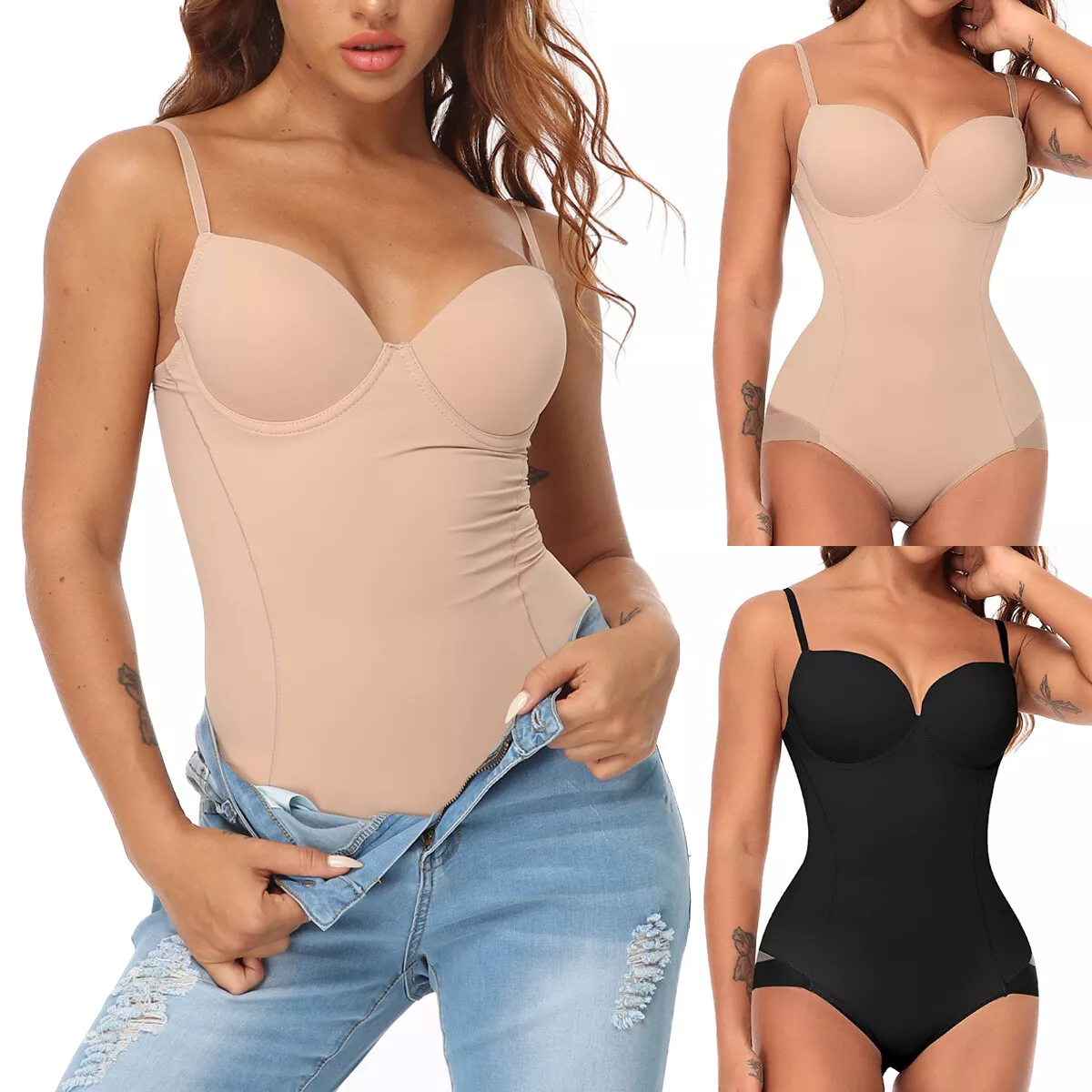 Ladies Shapewear Full Body Shaper Tummy Control Underwear Sculpting Bra  Bodysuit