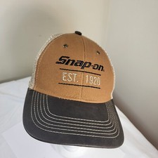 SNAP-ON EST 1920 Cap Trucker Hat Strapback Baseball Vintage retro 90s Dad