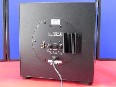 JAMO POWERED Subwoofer Model 1810 Powered Home Theater Black