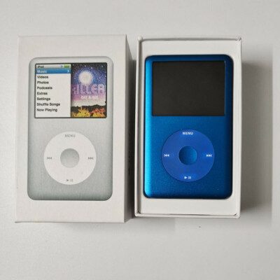  NEW Apple ipod Classic 7th Gen 1TB (Blue )SSD- Sealed Box -2 Years Warranty 