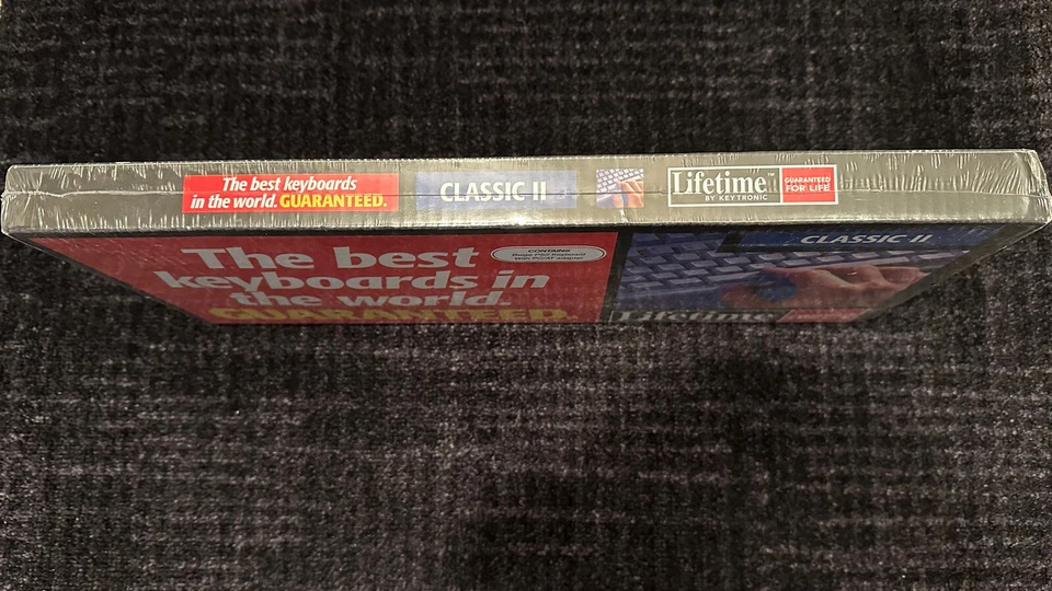 Vintage KeyTronic Lifetime Series Keyboard LT Classic II NEW SEALED. - Image 4 of 4