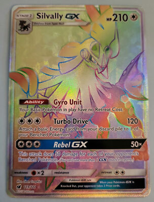 silvally gx pokemon card Silvally GX #119 Pokemon Card Crimson Invasion