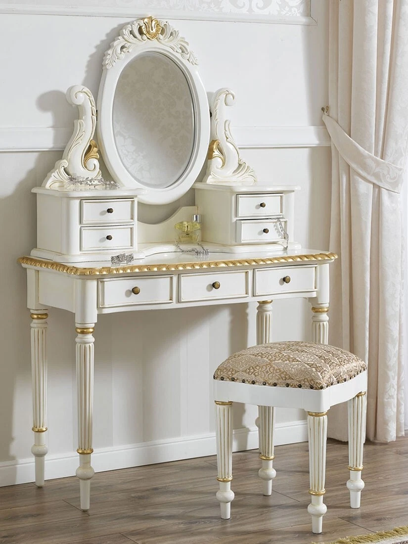 Ivory 2024 dressing table