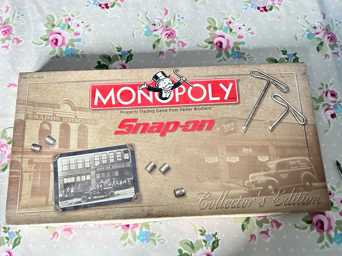 Collectors Edition Snap-on Snapon Tools Monopoly Board Game Boxed