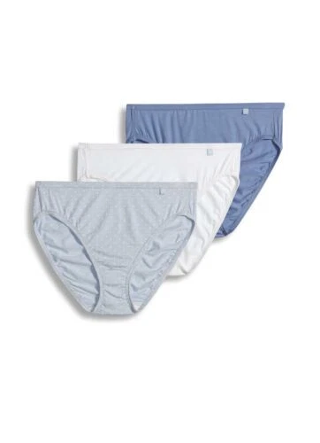 Polka Dot Viscose Regular Size Panties for Women