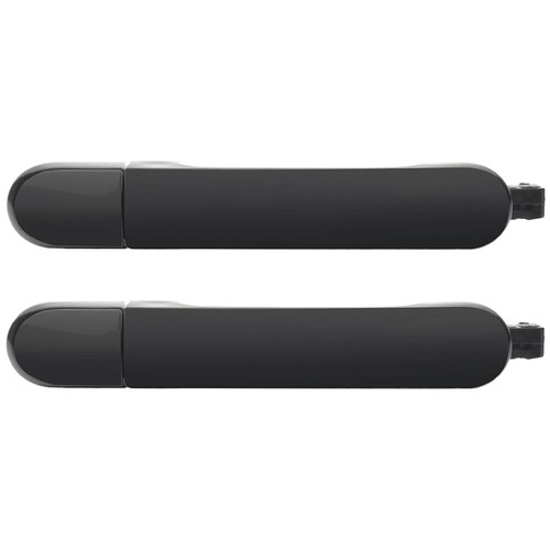 2pcs Outside Outer Black Door Handle Rear Left LH Right For Nissan TIDA 