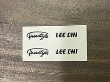 Lee Chi Brake Decal - Black