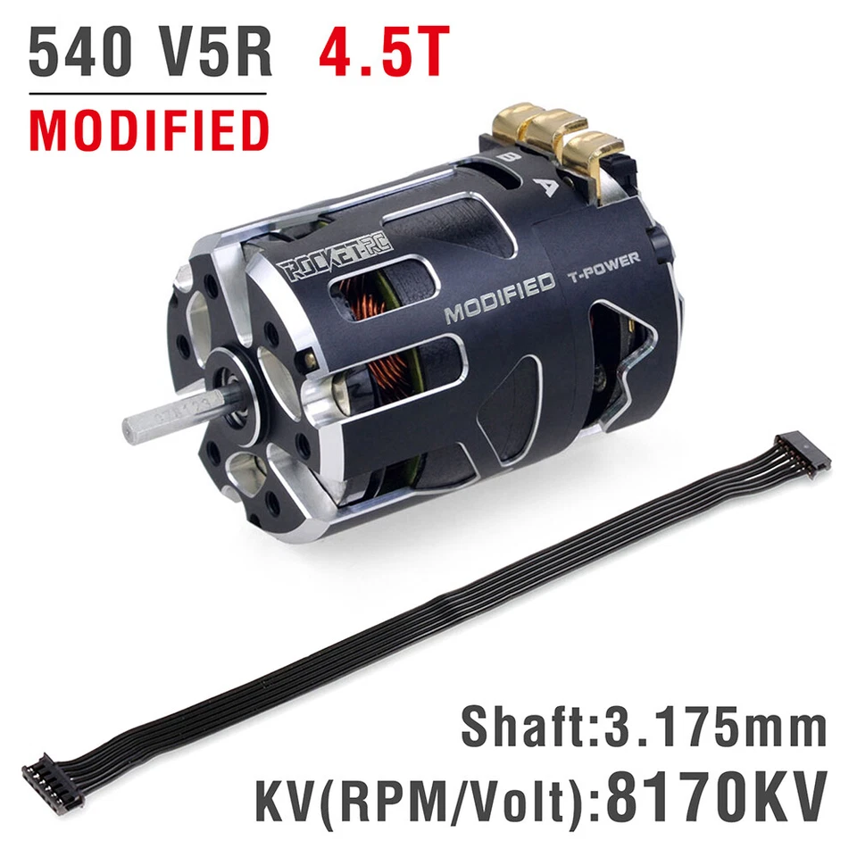 Surpasshobby Rocket 540 V5R Sensored Brushless Motor für 1/10 1/12 1/14 RC Car - Bild 4 von 4