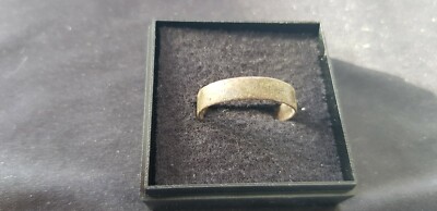 Rare European hoard artefact  Medieval copper ring A must read description L24n