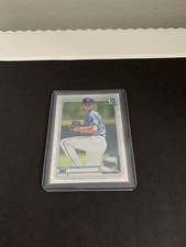 2020 Bowman Chrome Prospects Refractor Shane Baz RC #BCP20. NrMt