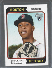 BRAYAN BELLO RC 2023 TOPPS HERITAGE #89 ROOKIE BOSTON RED SOX