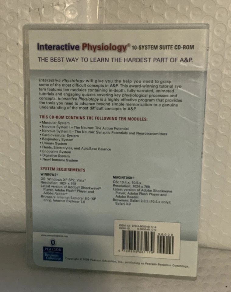 Interactive Physiology 10-system Suite CD-Rom - Image 2 of 3