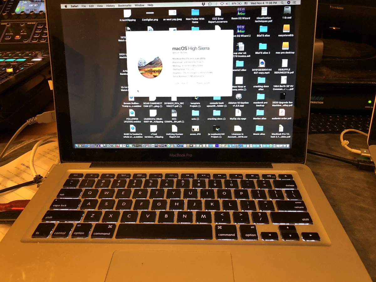 Macbook pro 13 shop 2011 ram
