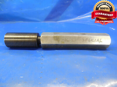 3/4 16 NF SPECIAL THREAD PLUG GAGE .75 GO ONLY P.D. = .7109 +.0015 ...