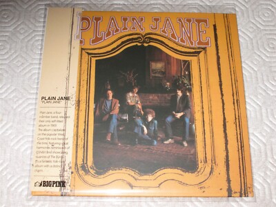 PLAIN JANE - PLAIN JANE - PSYCH / COUNTRY ROCK - NEUE CD