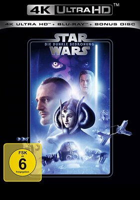 Star Wars: Episode 1 - Die dunkle Bedrohung - 4K Ultra HD # UHD+2-BLU-RAY-NEU