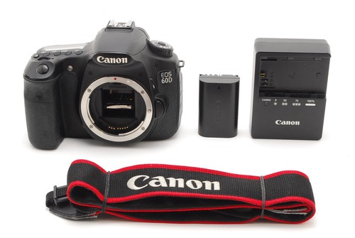 【N MINT+++】Canon EOS 60D 18.0MP Digital SLR Camera Body Black From JAPAN