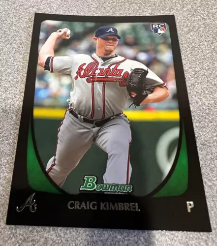 CRAIG KIMBREL 2011 Bowman Draft #50 1st True Rookie Card RC MINT !!!!