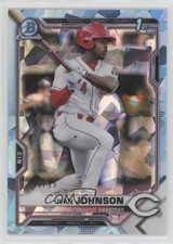 2021 Bowman Sapphire Edition Aqua Refractor /99 Ivan Johnson #BCP-149 07m7