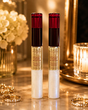 2 Bath Body Works Luminous Mini Travel Size .16 oz Roll Perfume Lip Gloss