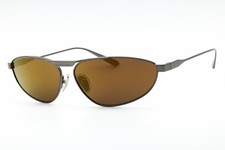 New Balenciaga BB0417S 003 Gunmetal/Bronze Mirror 66-14-140 Sunglasses