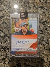 2018 Topps Now Alex Cora Auto On Card World Series #27/99
