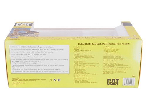Norscot 55098 1:50 Scale CAT 5110B Hydraulic Excavator With Metal Tracks MT/Box - Picture 4 of 6