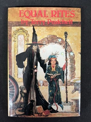 Discworld Equal Rites Terry Pratchett HCDJ  BCE (1987) VG Smoke Free
