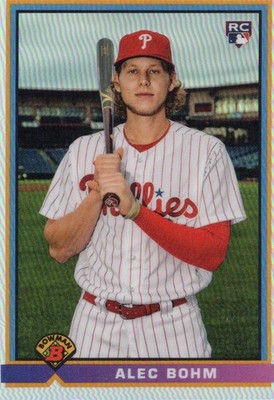 2021 Bowman #91B-AB Alec Bohm 1991 Bowman Baseball