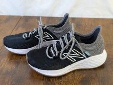 New Balance Perovtk Kids' Black Gray Mesh Sneakers Size 13.5