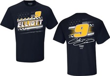 Checkered Flag Sports 2024 Cup Series Name Number T-Shirt