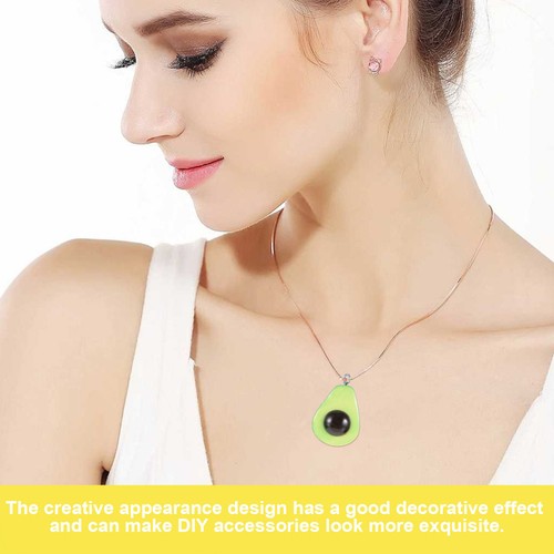 20szt Awokado Wisiorek Charmsy Biżuteria Bransoletka Tworzenie Rzemiosło Akcesoria - Zdjęcie 10 z 12