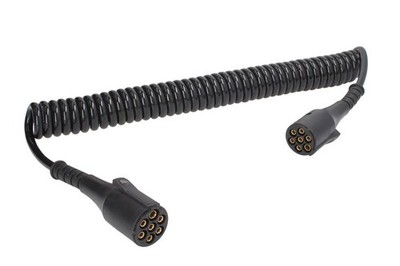 Für TRUCKLIGHT EC-N07-PLA-4.5M Coiled Cable EC-N07-PLA-4.5M Spiral electric wir
