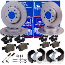 ATE BREMSSCHEIBEN + BELÄGE + HANDBREMSE VORNE+HINTEN für C-KLASSE W204 S204 C204