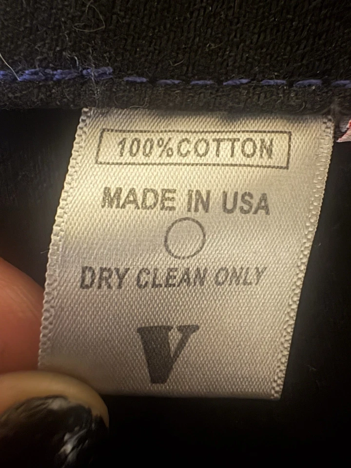 Chaqueta vaquera RARA VLONE talla L con botones etiquetados morados. ¡Increíble estado! Foto 4 de 4