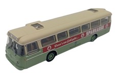 Brekina Büssing Senator 12 D "Sparkasse Monheim" grün/beige Maßstab 1:87 