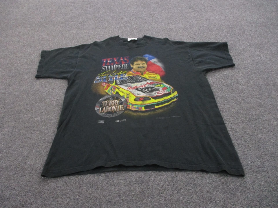 Camisa De Colección NASCAR Para Hombres XL Terry Labonte Car Racing Gráfico Campeón Deporte Foto 2 de 4