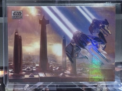 2025 Star Wars Galaxy ETA-2 Actis-Class Interceptor Refractor #46