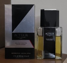 Profumo uomo AZZARO ACTEUR 50 ML Eau de Toilette Spray VINTAGE RARO COME DA FOTO