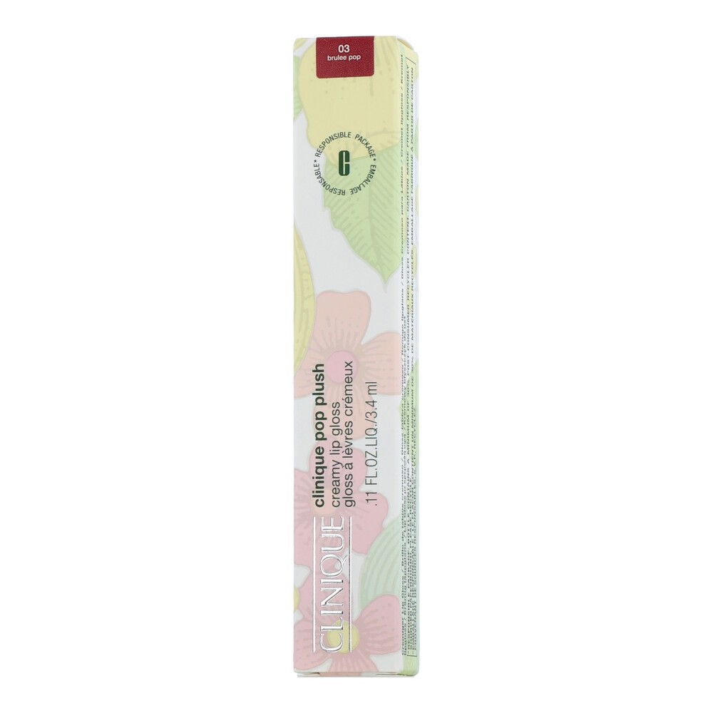 Кремовый блеск для губ Clinique Pop Plush - Brulee Pop 34мл 5690₽