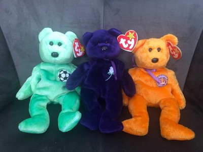 Ty Beanie Babies Collection Bären  mit Tags,  Sammlerstücke,  unbespielt